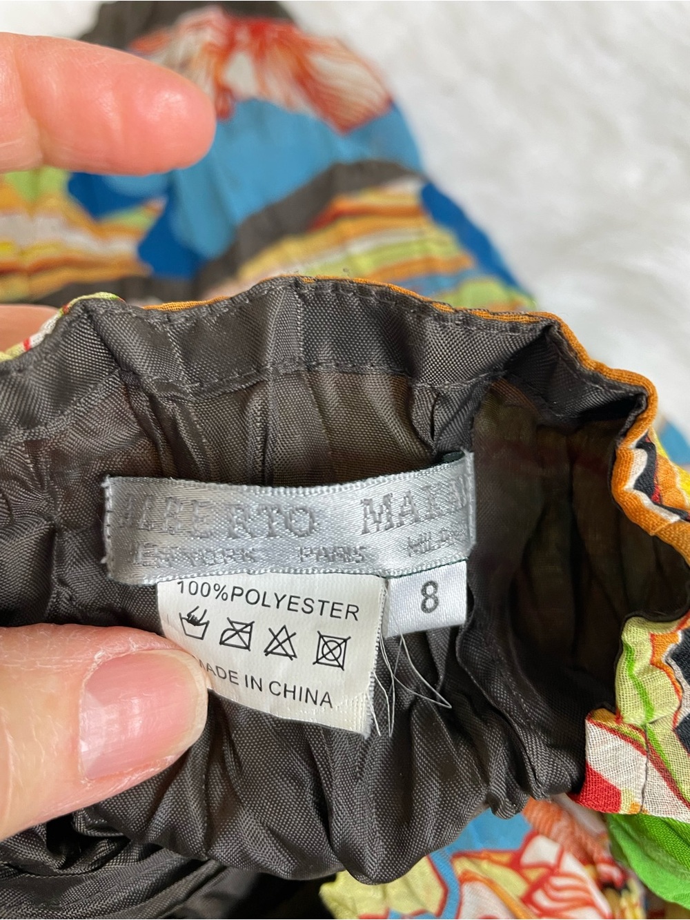 Alberto Makali Crinkle Boho Skirt 8 - Picture 4 of 10